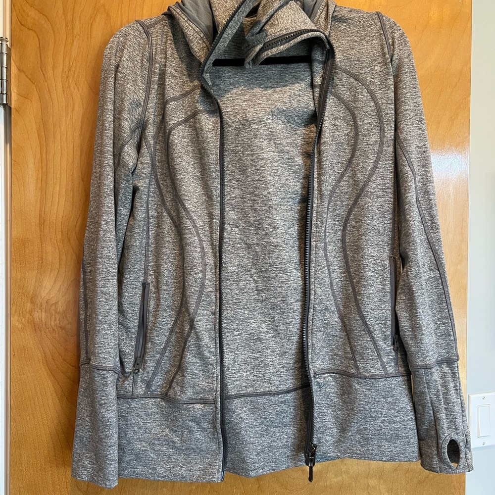 Lululemon Zip Up Grey